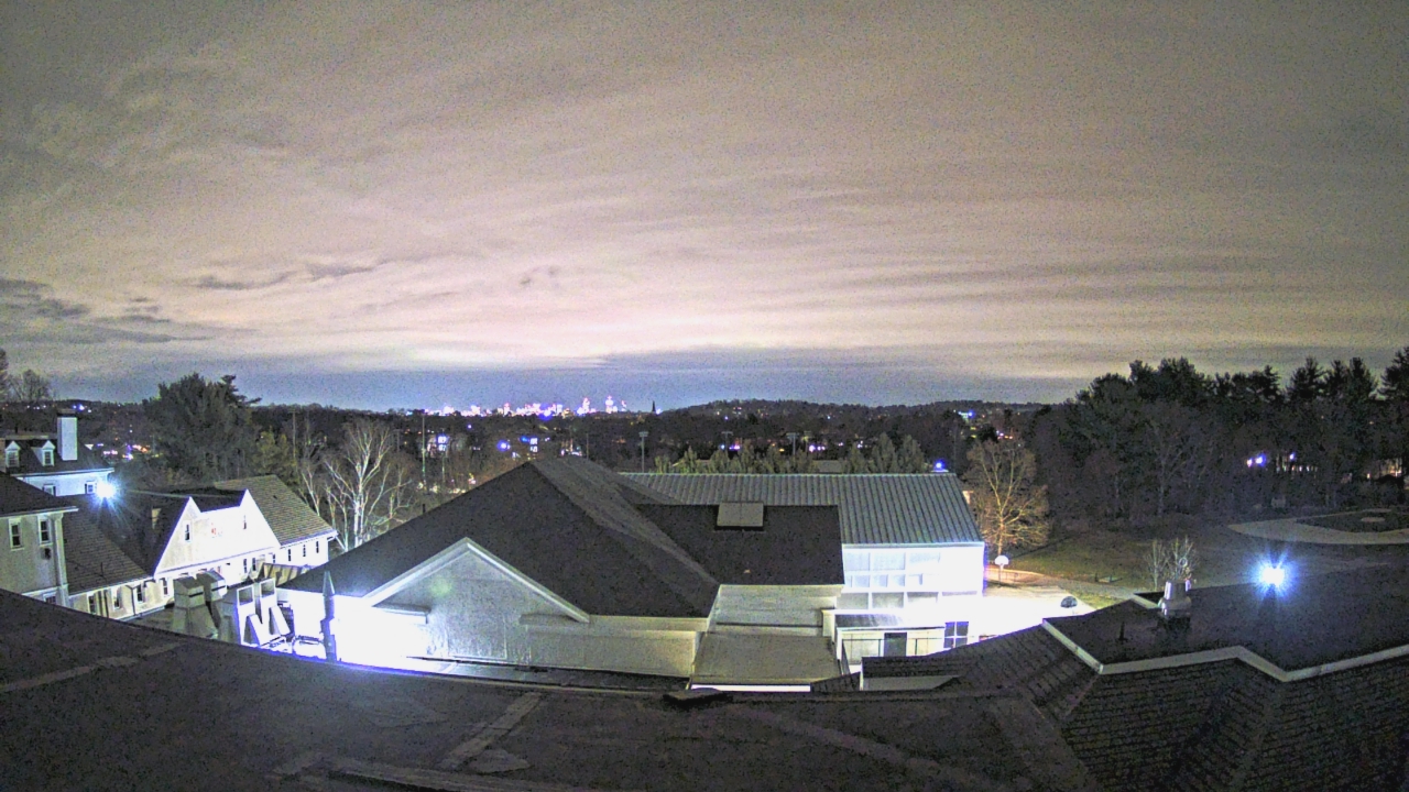 Thumbnail for current weather camera view from Fessenden School in Newton, Massachusetts