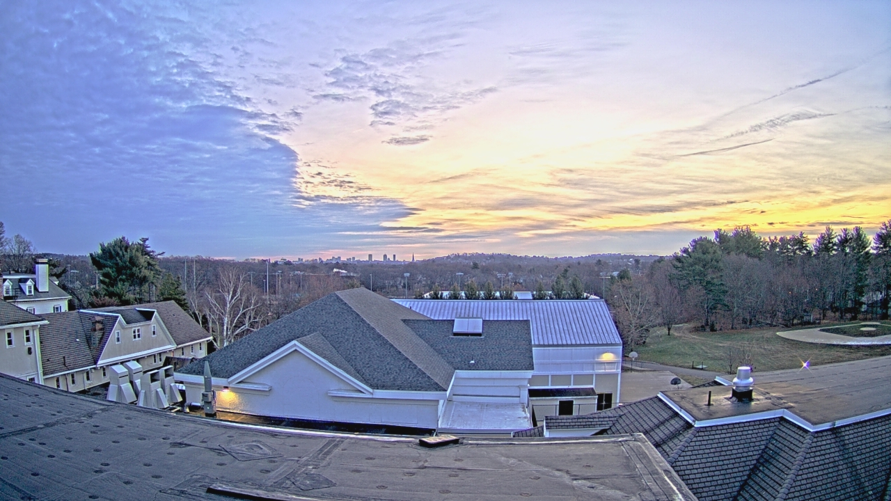 Thumbnail for current weather camera view from Fessenden School in Newton, Massachusetts