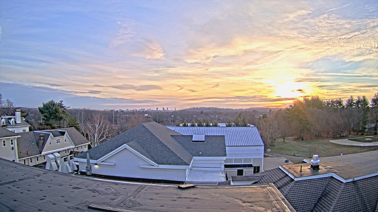 Thumbnail for current weather camera view from Fessenden School in Newton, Massachusetts