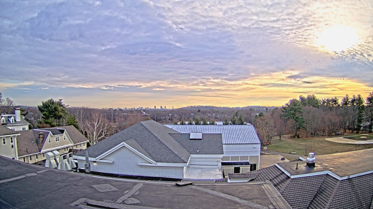 Thumbnail for current weather camera view from Fessenden School in Newton, Massachusetts