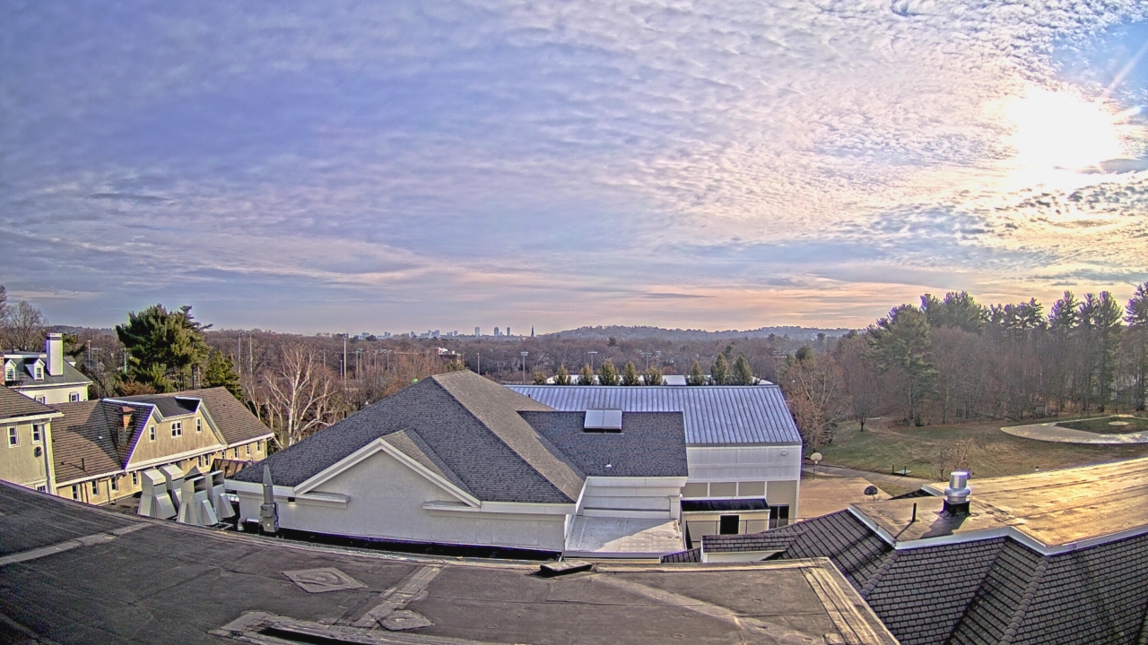 Thumbnail for current weather camera view from Fessenden School in Newton, Massachusetts