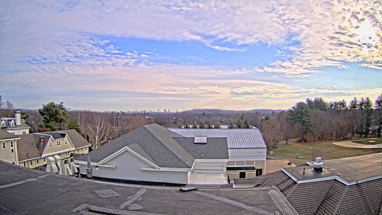 Thumbnail for current weather camera view from Fessenden School in Newton, Massachusetts