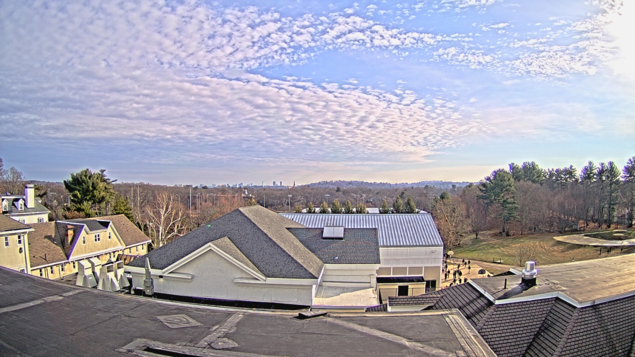 Thumbnail for current weather camera view from Fessenden School in Newton, Massachusetts
