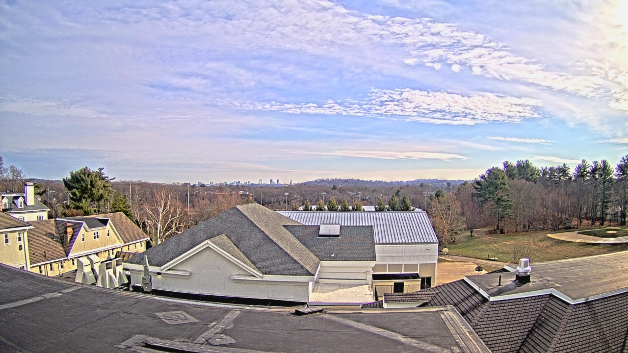 Thumbnail for current weather camera view from Fessenden School in Newton, Massachusetts