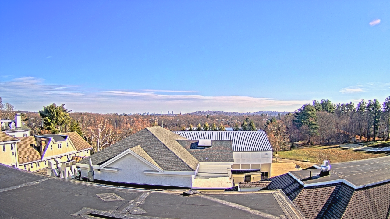 Thumbnail for current weather camera view from Fessenden School in Newton, Massachusetts