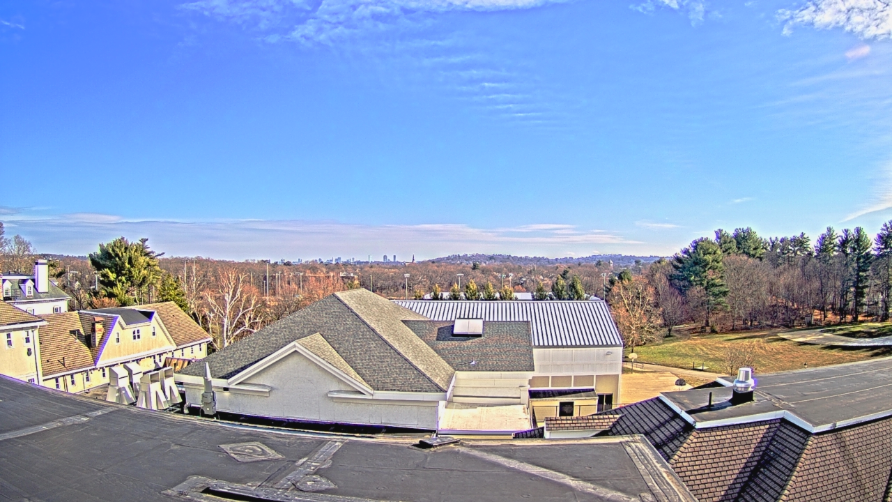 Thumbnail for current weather camera view from Fessenden School in Newton, Massachusetts