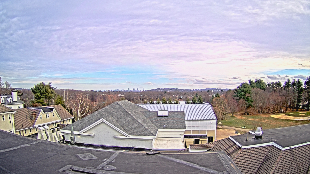 Thumbnail for current weather camera view from Fessenden School in Newton, Massachusetts