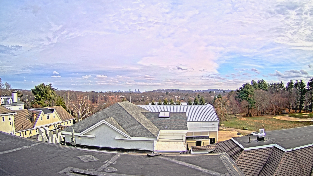 Thumbnail for current weather camera view from Fessenden School in Newton, Massachusetts