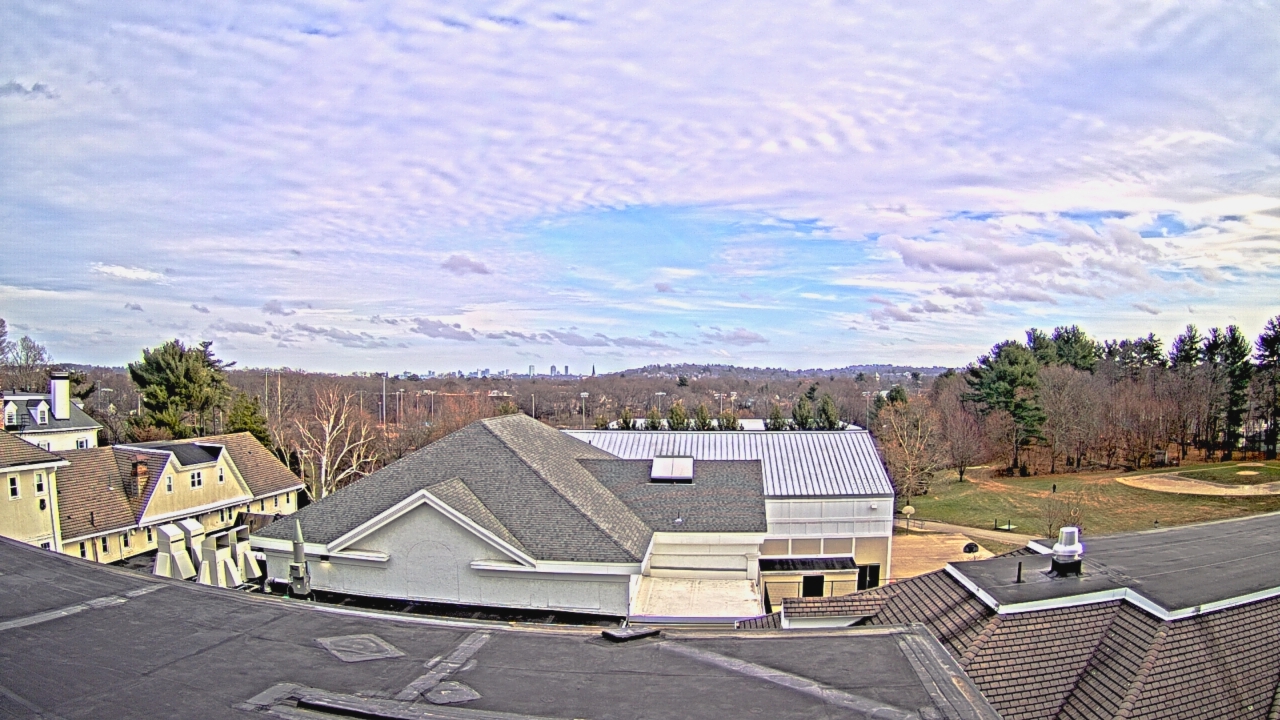 Thumbnail for current weather camera view from Fessenden School in Newton, Massachusetts