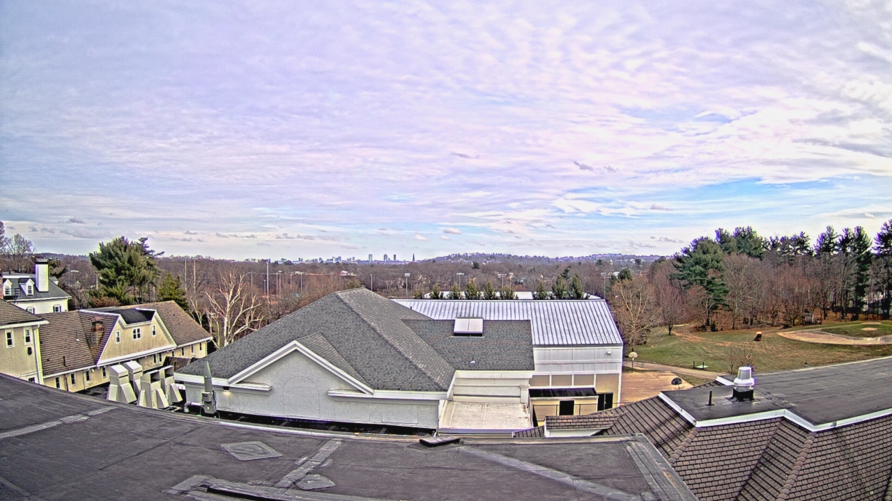 Thumbnail for current weather camera view from Fessenden School in Newton, Massachusetts