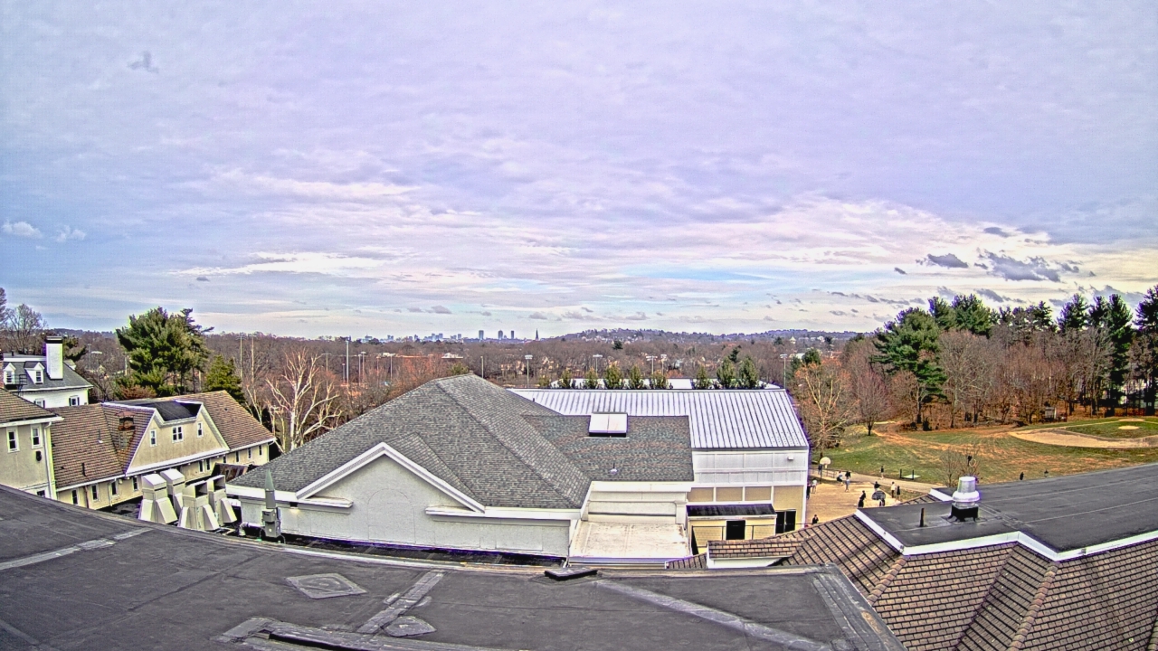 Thumbnail for current weather camera view from Fessenden School in Newton, Massachusetts