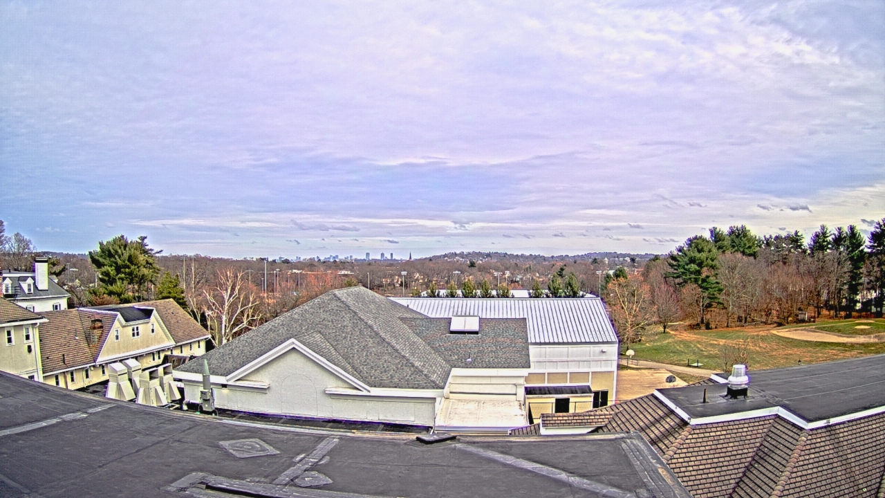 Thumbnail for current weather camera view from Fessenden School in Newton, Massachusetts