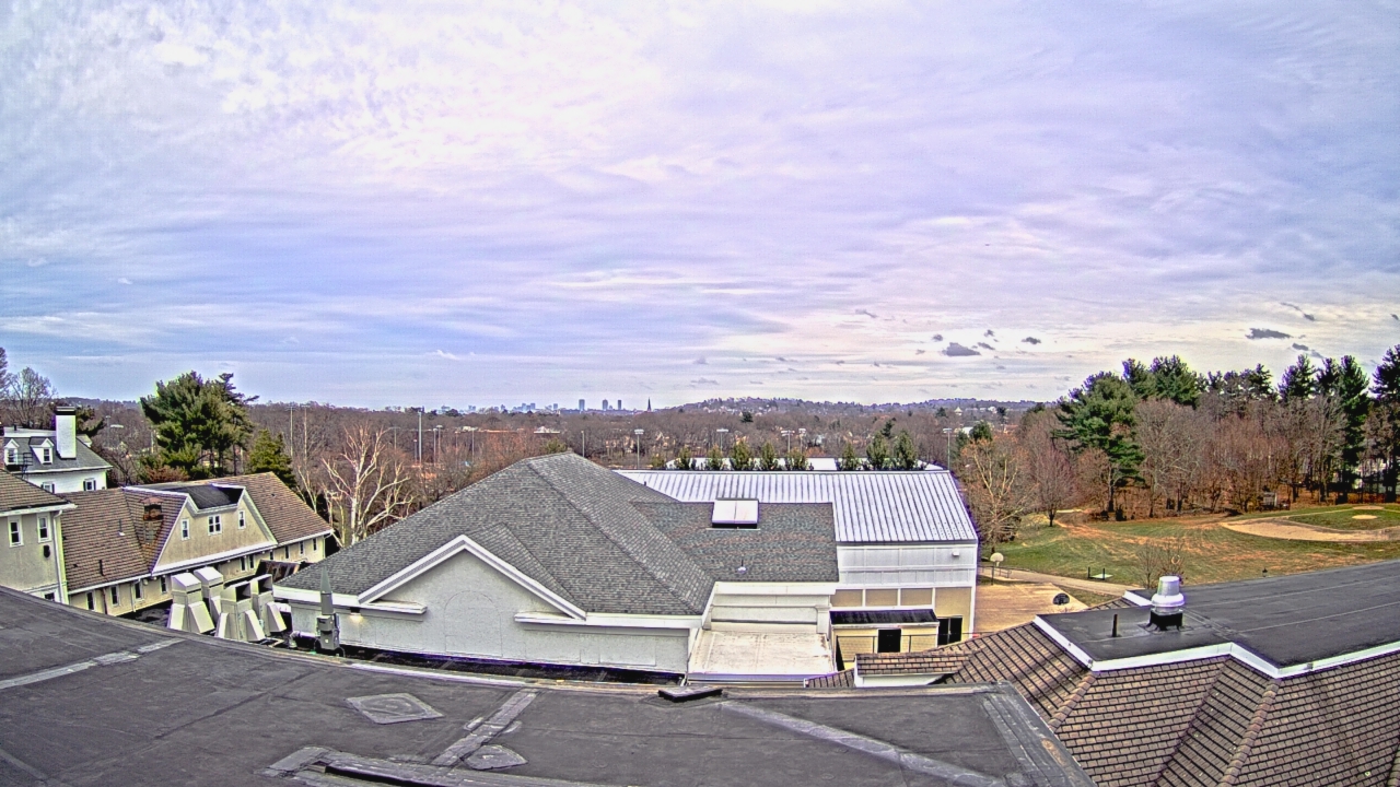 Thumbnail for current weather camera view from Fessenden School in Newton, Massachusetts