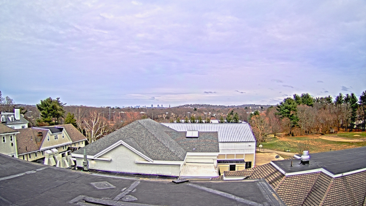 Thumbnail for current weather camera view from Fessenden School in Newton, Massachusetts