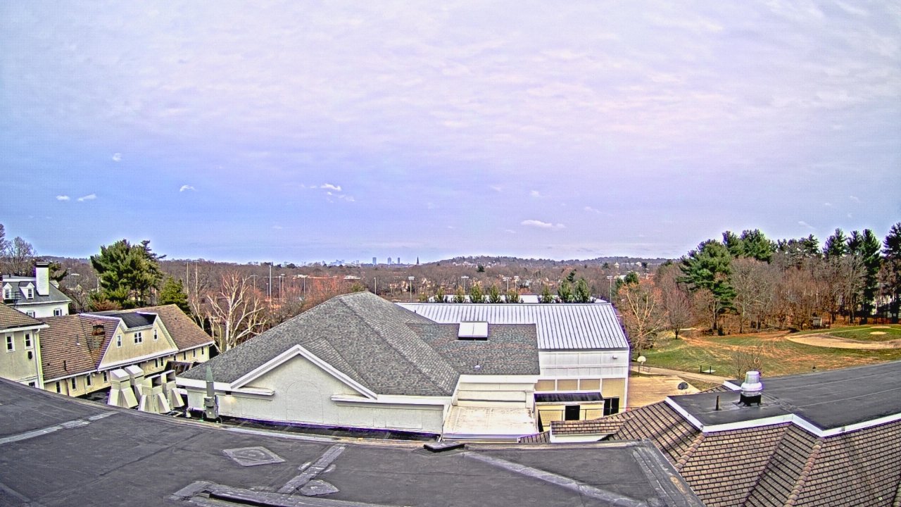 Thumbnail for current weather camera view from Fessenden School in Newton, Massachusetts