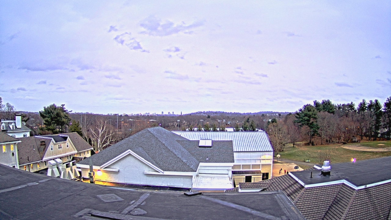 Thumbnail for current weather camera view from Fessenden School in Newton, Massachusetts