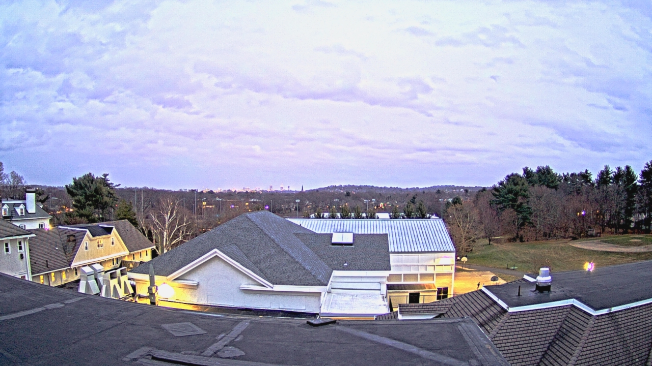 Thumbnail for current weather camera view from Fessenden School in Newton, Massachusetts
