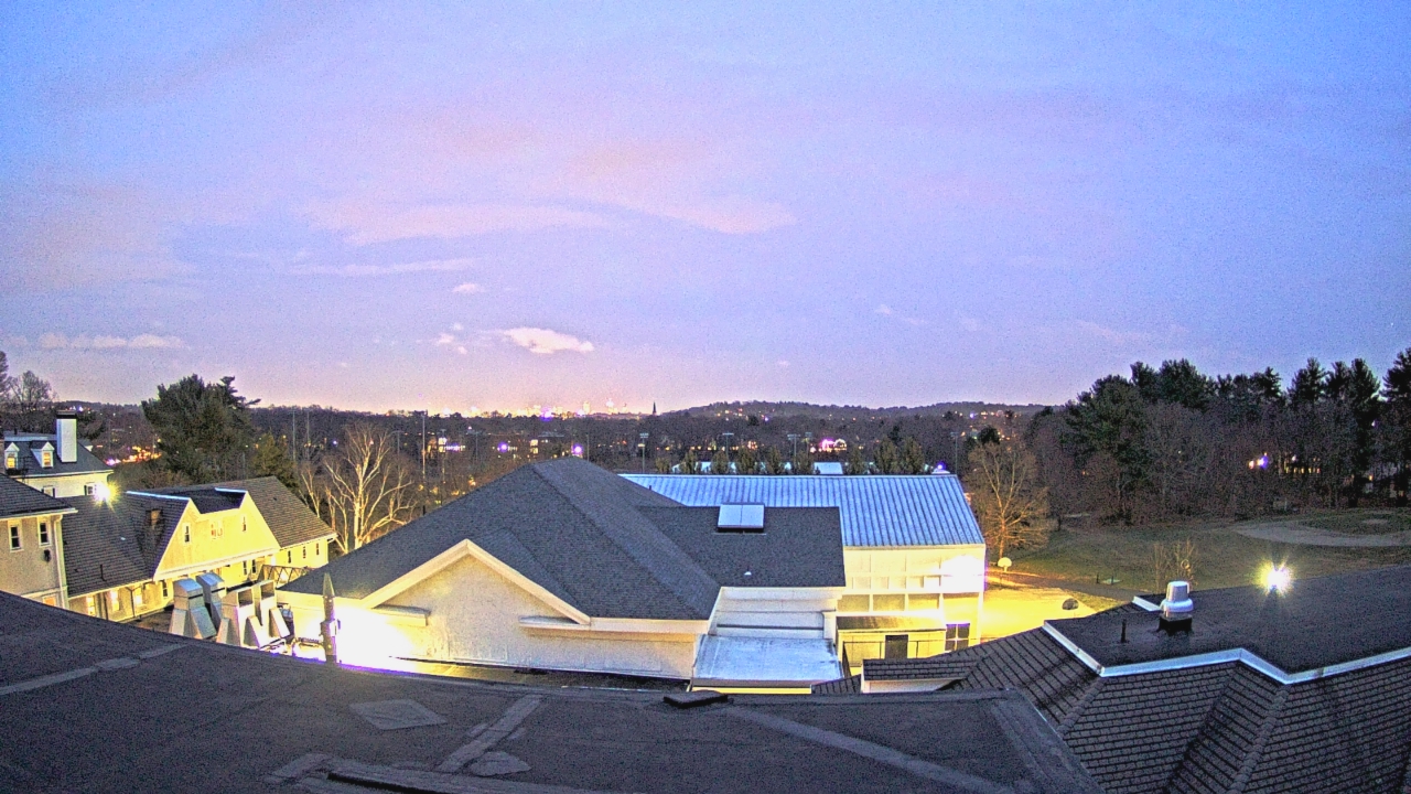 Thumbnail for current weather camera view from Fessenden School in Newton, Massachusetts