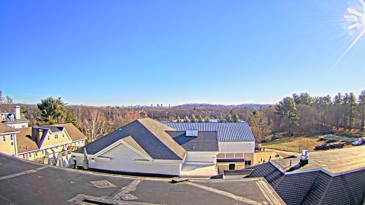 Thumbnail for current weather camera view from Fessenden School in Newton, Massachusetts