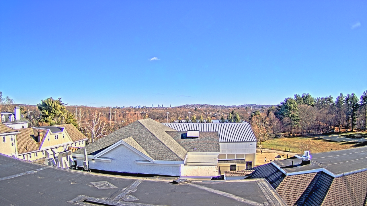 Thumbnail for current weather camera view from Fessenden School in Newton, Massachusetts