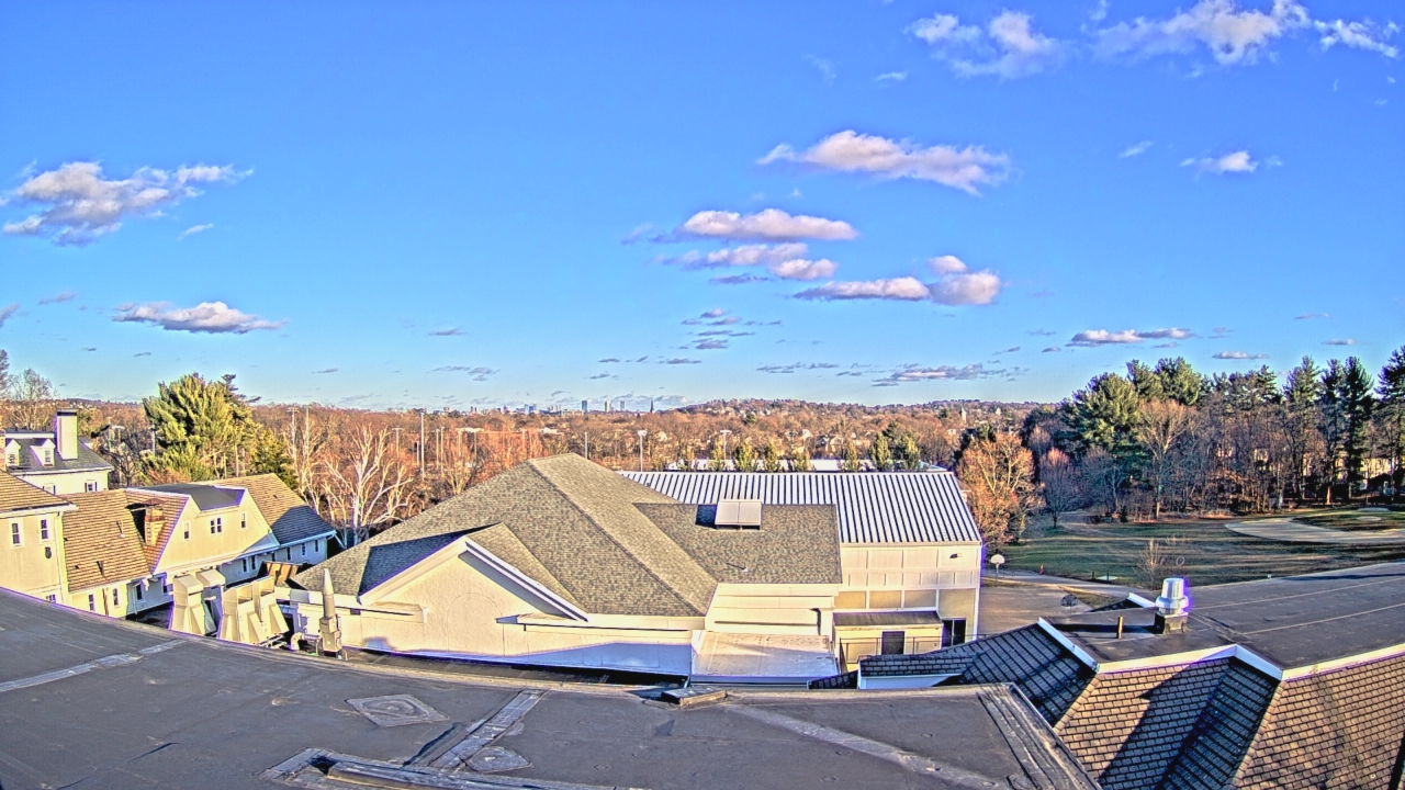 Thumbnail for current weather camera view from Fessenden School in Newton, Massachusetts