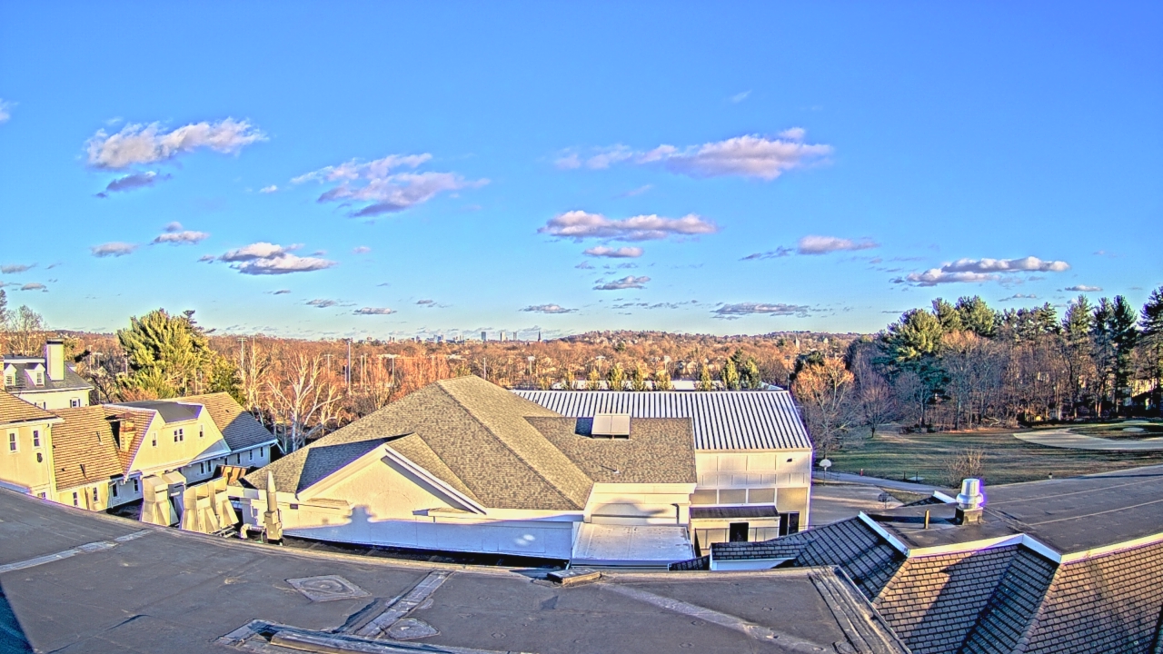 Thumbnail for current weather camera view from Fessenden School in Newton, Massachusetts