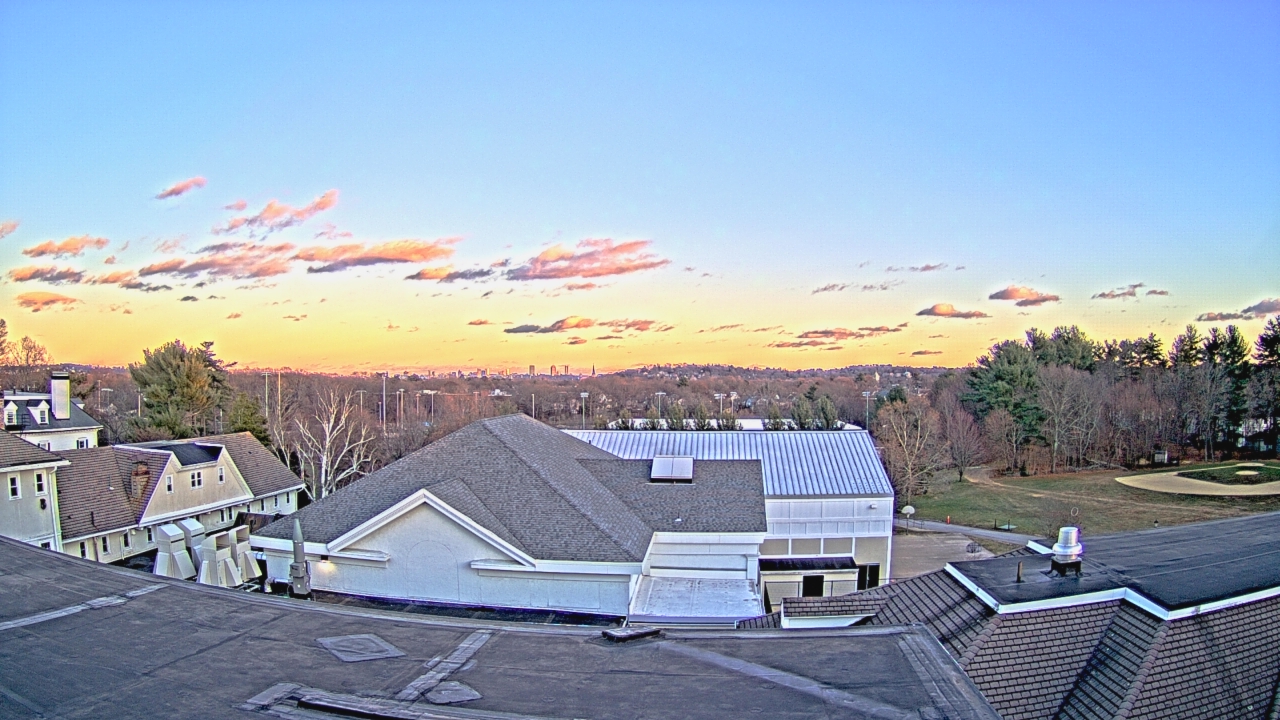 Thumbnail for current weather camera view from Fessenden School in Newton, Massachusetts
