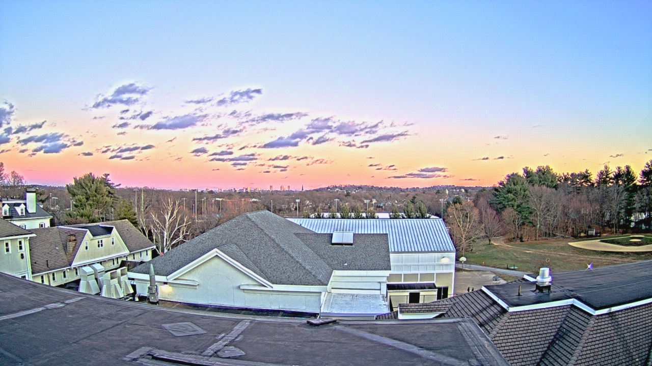 Thumbnail for current weather camera view from Fessenden School in Newton, Massachusetts