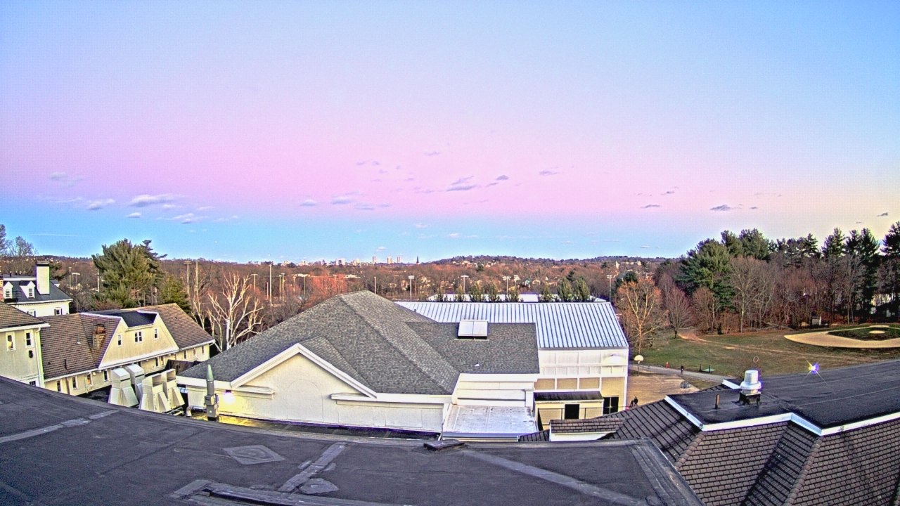 Thumbnail for current weather camera view from Fessenden School in Newton, Massachusetts