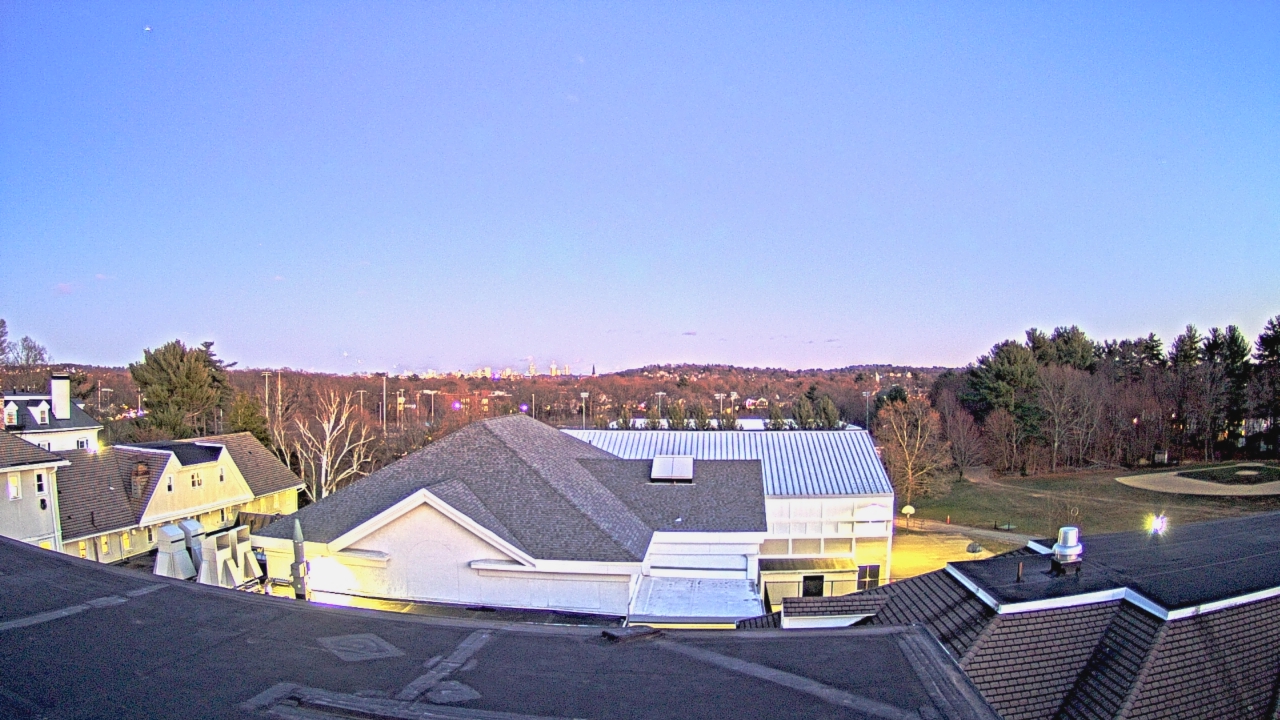 Thumbnail for current weather camera view from Fessenden School in Newton, Massachusetts