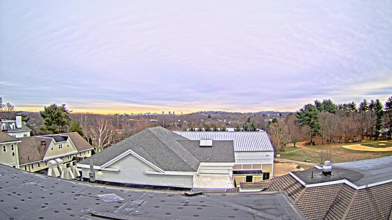 Thumbnail for current weather camera view from Fessenden School in Newton, Massachusetts