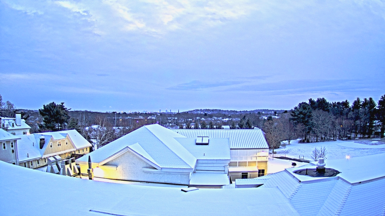 Thumbnail for current weather camera view from Fessenden School in Newton, Massachusetts