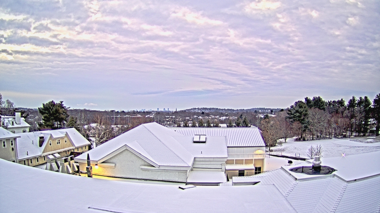 Thumbnail for current weather camera view from Fessenden School in Newton, Massachusetts