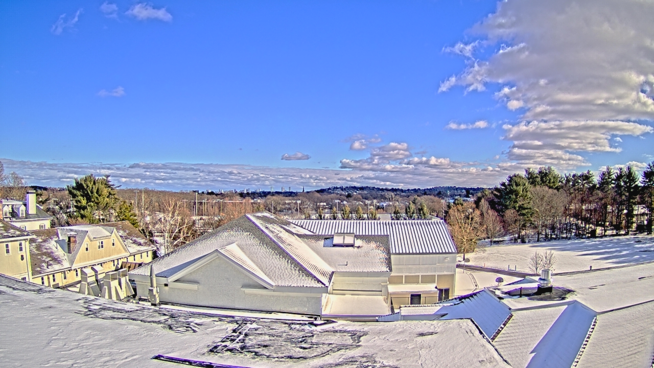 Thumbnail for current weather camera view from Fessenden School in Newton, Massachusetts
