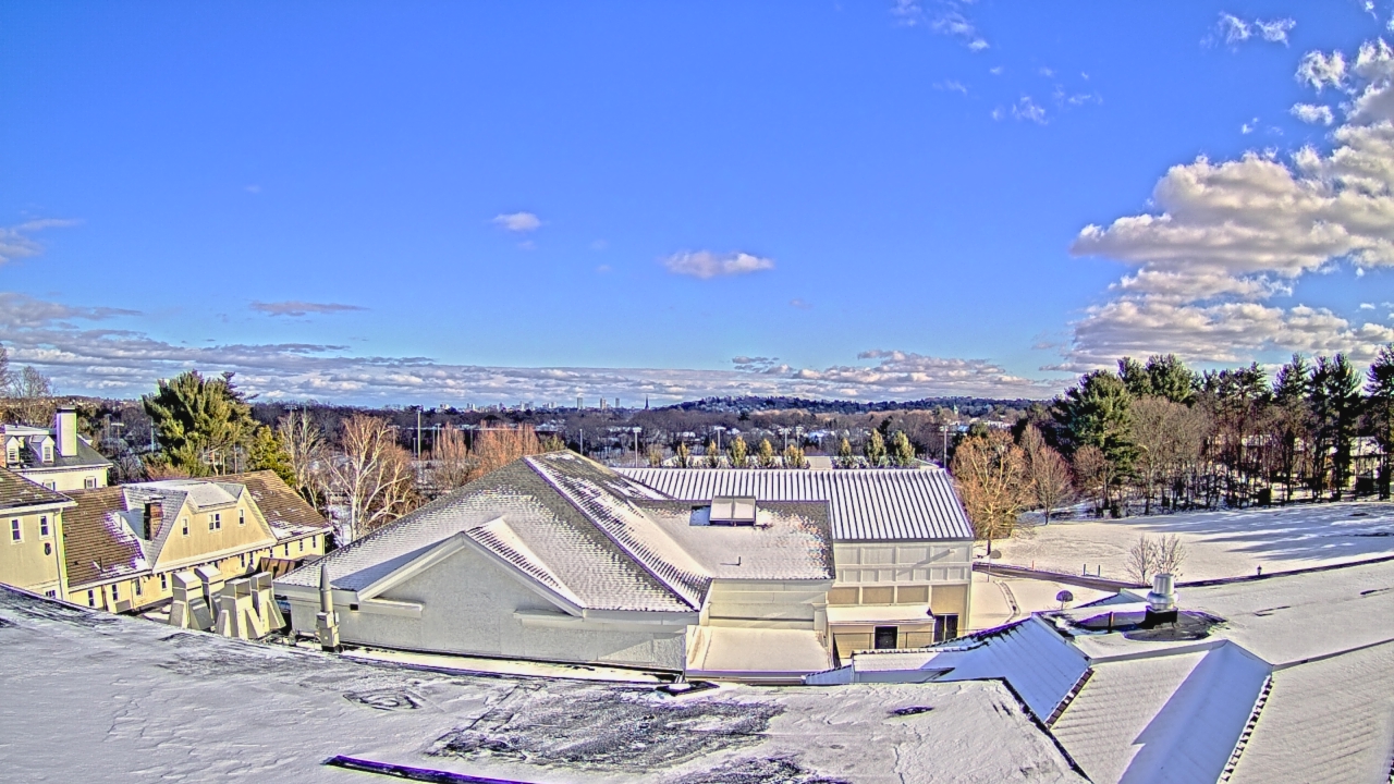 Thumbnail for current weather camera view from Fessenden School in Newton, Massachusetts