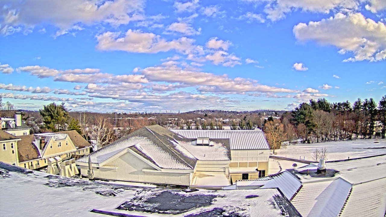 Thumbnail for current weather camera view from Fessenden School in Newton, Massachusetts
