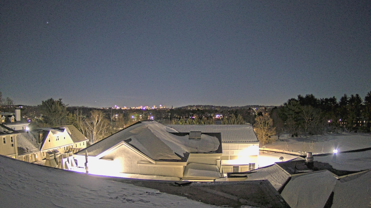 Thumbnail for current weather camera view from Fessenden School in Newton, Massachusetts
