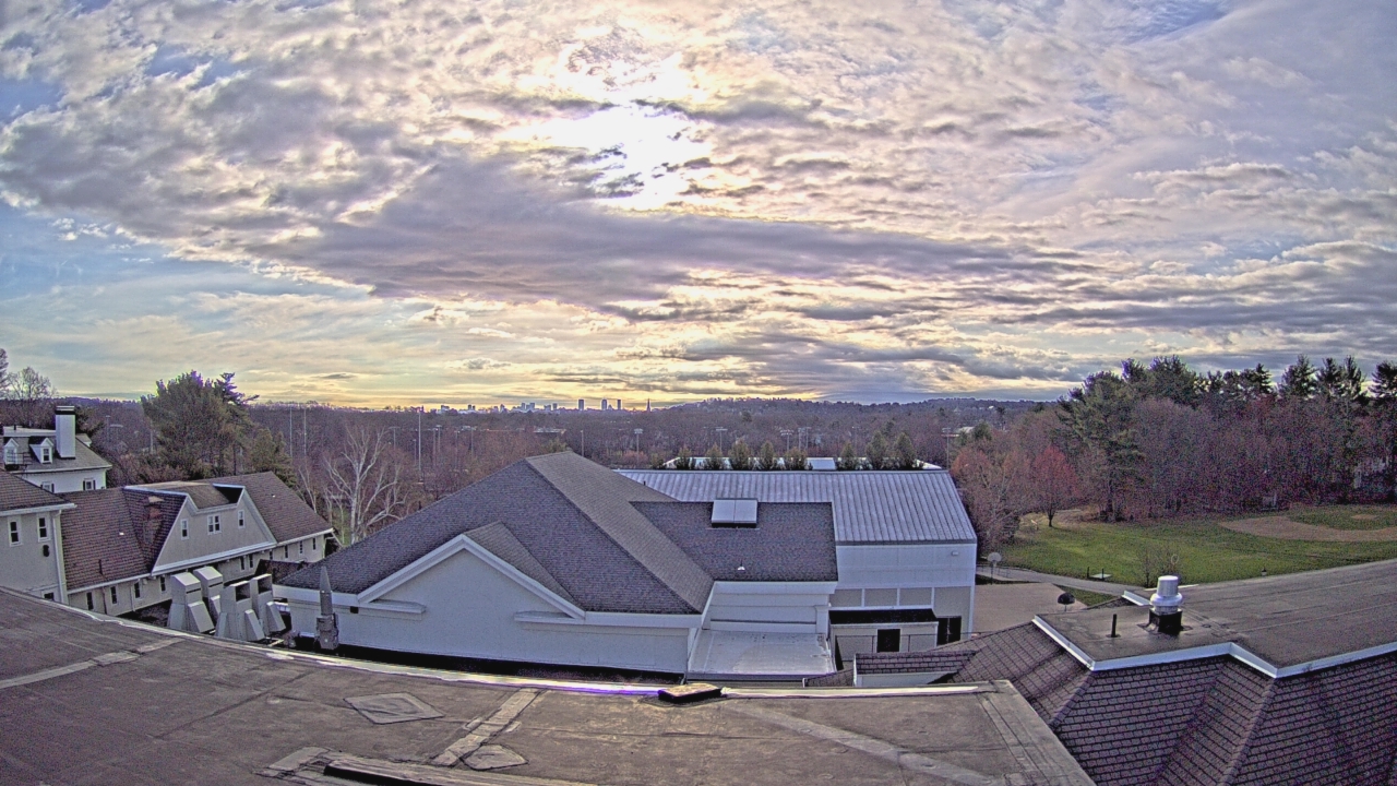 Thumbnail for current weather camera view from Fessenden School in Newton, Massachusetts