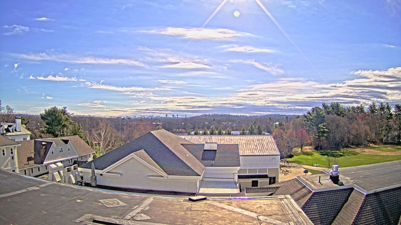 Thumbnail for current weather camera view from Fessenden School in Newton, Massachusetts