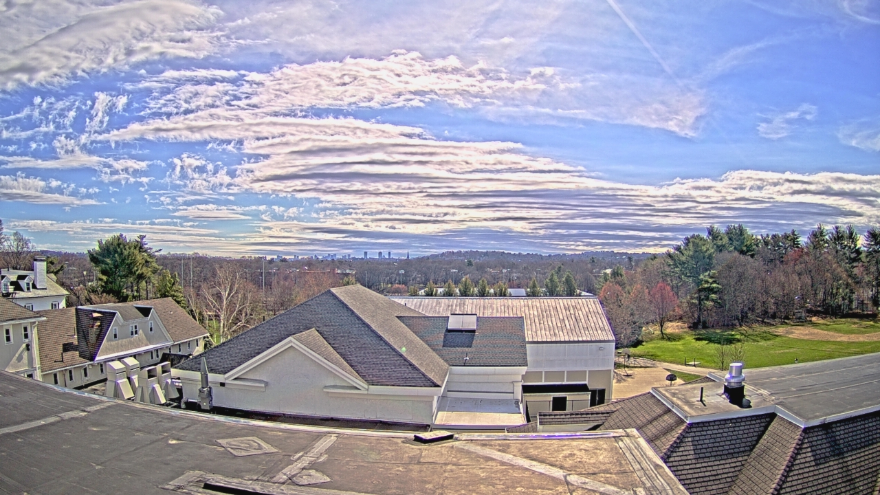 Thumbnail for current weather camera view from Fessenden School in Newton, Massachusetts