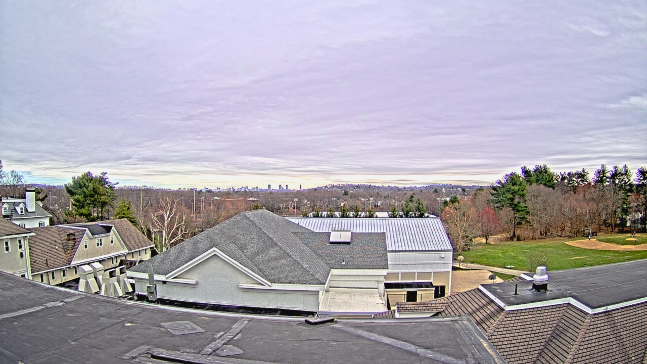 Thumbnail for current weather camera view from Fessenden School in Newton, Massachusetts