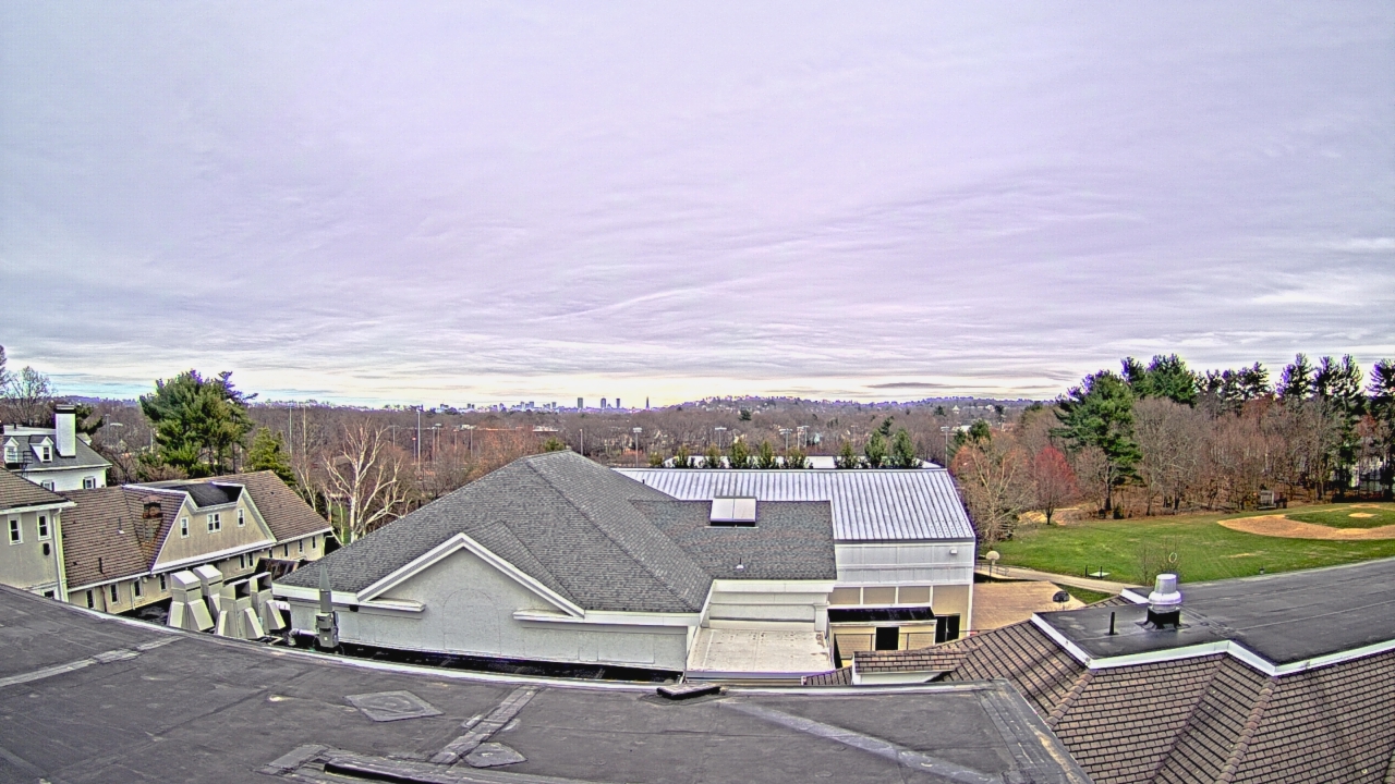 Thumbnail for current weather camera view from Fessenden School in Newton, Massachusetts
