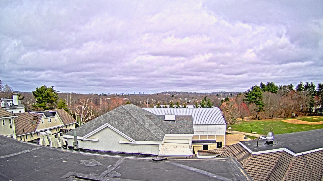 Thumbnail for current weather camera view from Fessenden School in Newton, Massachusetts