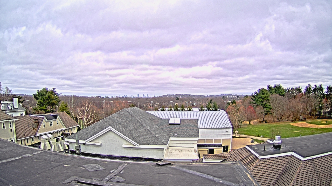 Thumbnail for current weather camera view from Fessenden School in Newton, Massachusetts