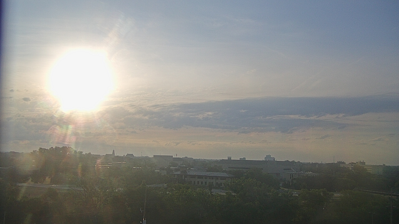 Thumbnail for current weather camera view from Fort Hays State University in Hays, Kansas