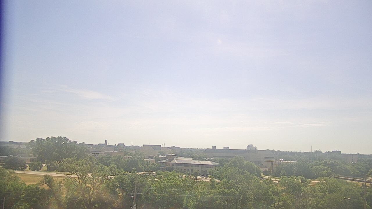 Thumbnail for current weather camera view from Fort Hays State University in Hays, Kansas