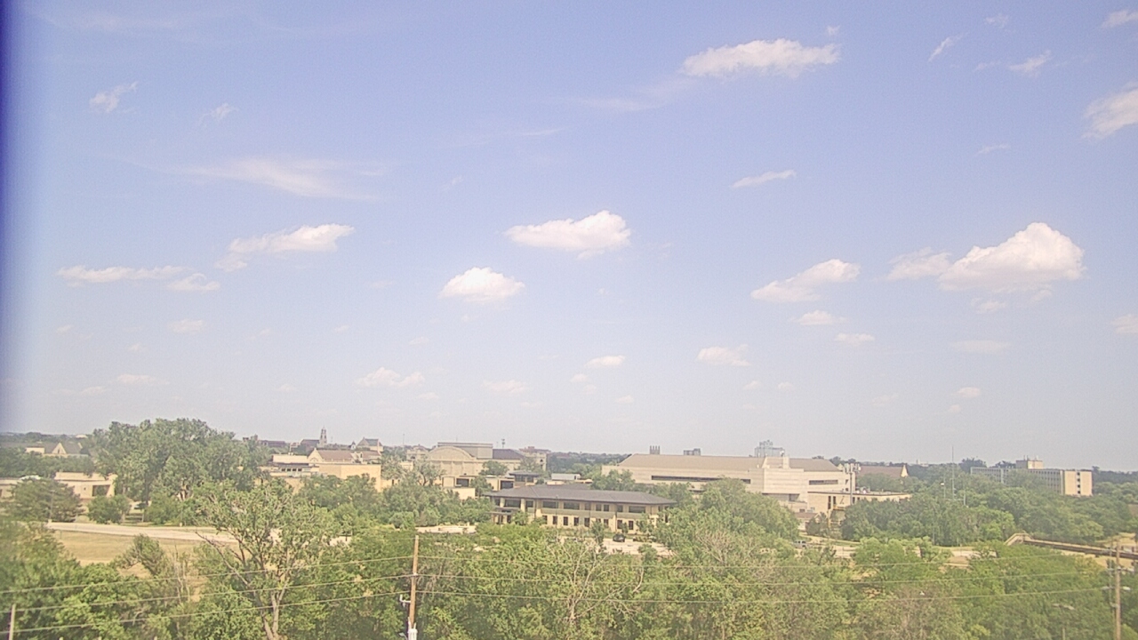 Thumbnail for current weather camera view from Fort Hays State University in Hays, Kansas