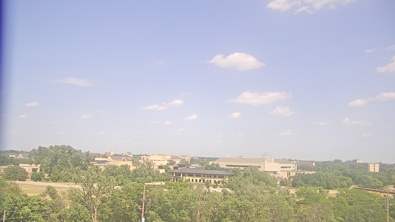 Thumbnail for current weather camera view from Fort Hays State University in Hays, Kansas