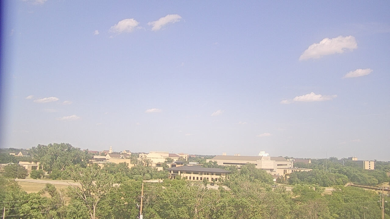 Thumbnail for current weather camera view from Fort Hays State University in Hays, Kansas