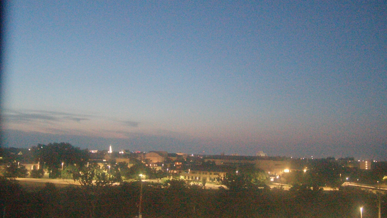 Thumbnail for current weather camera view from Fort Hays State University in Hays, Kansas